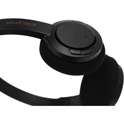 Беспроводные/проводные наушники Creative Jam V2 черный, накладные, Bluetooth + USB-C, до 22 ч