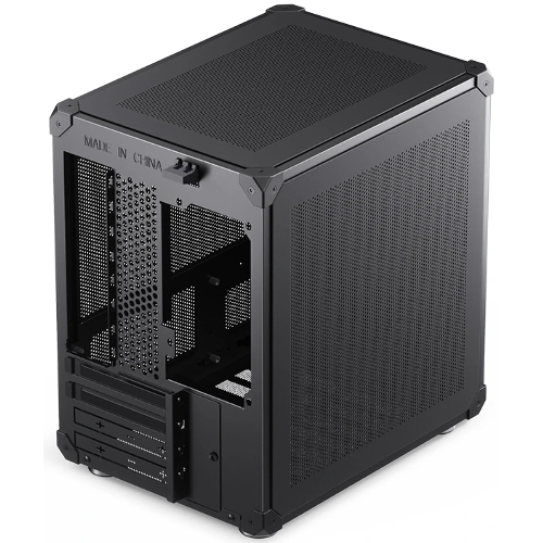 Компьютерный корпус JONSBO C6 Black MATX без БП, mini-ITX, micro-ATX, черный