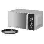 Микроволновая печь BBK 23MWC-982S/SB-M серебристый/черный, 23 л, 900 Вт, переключатели - сенсор
