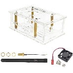 Компьютерный корпус ACD Orange Pi 5 pro Acrylic case