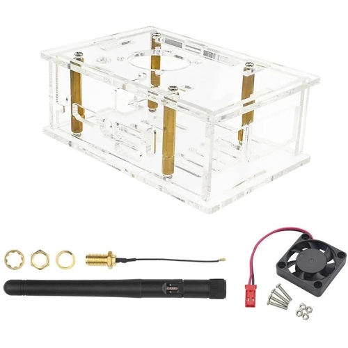 Компьютерный корпус ACD Orange Pi 5 pro Acrylic case