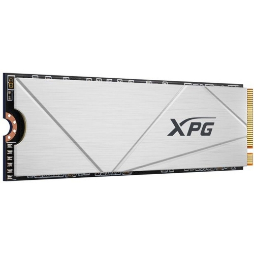 Накопитель SSD ADATA XPG GAMMIX S60, 512Gb, PCIe 4.0 x4, M.2 2280, NVMe, R/W 4700/1700, с радиатором