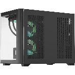 Компьютерный корпус AeroCool/Formula Crystal U2M Floe черный без БП mATX 1xUSB 3.0 1xUSB3.1 audio bott PSU