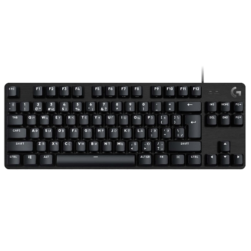 Клавиатура проводная Logitech Gaming Keyboard G413 TKL SE Mechanical - RUS - USB - TACTILE SWITCH черный
