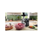 Мясорубка электрическая Bosch MFWS650B черный, 2100 Вт, 3.5 кг/мин, реверс, защита от перегрузки, насадки - 5