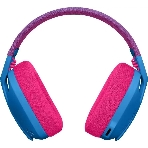 Гарнитура Logitech G435 синий/розовый, беспроводная, Bluetooth/USB, до 18 ч