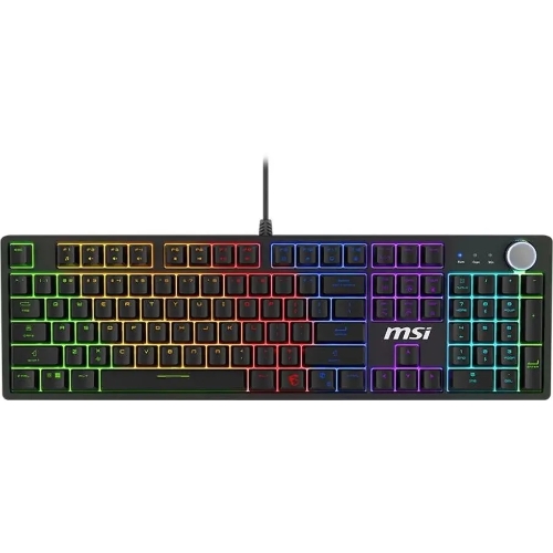 Клавиатура MSI Forge GK320 проводная, USB Type-A, чёрный