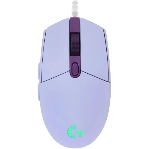 Мышь проводная Logitech G102 LIGHTSYNC фиолетовый, 8000 dpi, USB, кнопки - 6