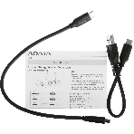 Внешний SSD ADATA External SE880, 500Gb, USB 3.2 Gen2 Type-C, R/W 2000/2000 MB/s, синий