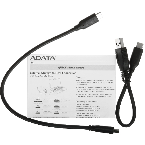Внешний SSD ADATA External SE880, 500Gb, USB 3.2 Gen2 Type-C, R/W 2000/2000 MB/s, синий