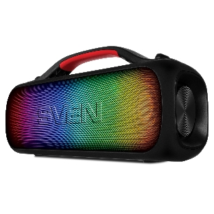 Мобильные колонки SVEN PS-360 2.0 черные 2x12W Bluetooth