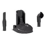 Пылесос вертикальный Blackton Bt VCA1401B черный/синий, питание от аккумулятора, 25 Вт, уборка сухая, пылесборник 0.6 л, работа от АКБ max 40 мин