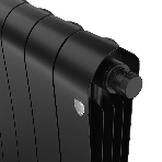 Радиатор биметаллический Royal Thermo Infinity 500 Noir Sable VR80 - 4 секц.