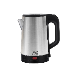 Чайник электрический Homestar HS-1041 1.8 л, 1500 Вт, нержавейка, стальной/черный