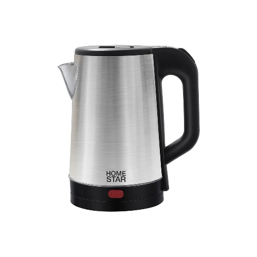 Чайник электрический Homestar HS-1041 1.8 л, 1500 Вт, нержавейка, стальной/черный