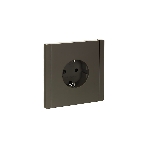 Розетка СП FORTE&PIANO FP315 16А с заземл. защ. шторки винт. крепл. сер. IEK FP-R14-16-K03