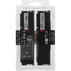 Оперативная память Kingston Fury Beast, DDR5, 32GB (2x16GB), 5600MHz, CL36, DIMM, с радиаторами, черный