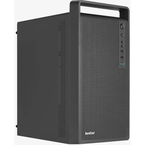 Компьютерный корпус MiniTower Aerocool/Formula CS-109-S-BK-v1 (mATX, USB3x1, USB2x2, 120мм fan,без БП) (4711099472390)