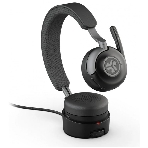 Гарнитура JLab Epic Work ANC Wireless Duo with Stand чёрный, беспроводная, Bluetooth/радиоканал/USB-C, ANC (шумоподавление), до 9 м, в комплекте подставка