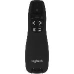 Презентер беспроводной Logitech R400 черный, радиоканал, USB, кнопки - 5