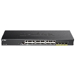 Коммутатор D-Link DGS-1250-28X/A1A, 24×1 Гбит/с + 4×10 Гбит/с SFP+, управляемый