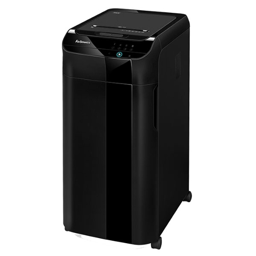 Шредер Fellowes AutoMax 350C (секр.P-4)/фрагменты/350лист./68лтр./скрепки/скобы/пл.карты/CD
