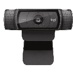 Веб-камера Logitech C920 1920x1080, 30 кадр/с, USB Type-A, микрофон (2 шт, шумоподавление), автоматическая фокусировка, автоосвещение, универсальное крепление