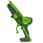 Цепная мини пила GreenWorks G24MCS10K2 аккумуляторная, 24v, 10 см, c АКБ 2АЧ и ЗУ (2008207UA)