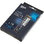 Накопитель SSD Silicon Power P34A60, 1Tb, PCIe 3.0 x4, M.2 2280, NVMe, R/W 2200/1600