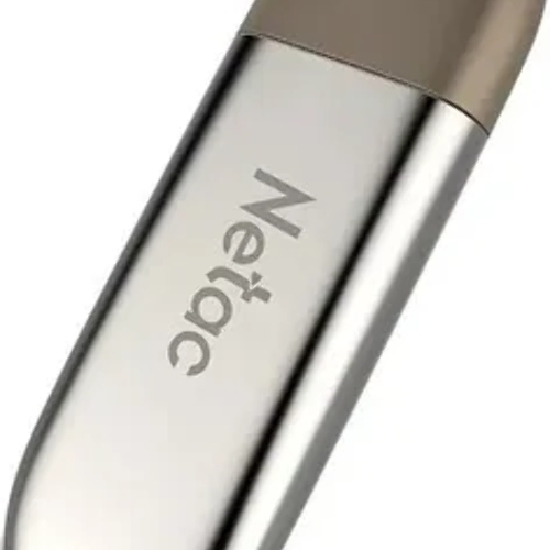 Флешка USB Netac U352 (NT03U352N-064G-32PN), 64Gb, USB 3.0, R/W 110/50, серебристый