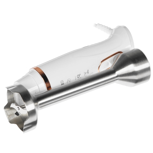 Блендер погружной Centek CT-1347 белый, 800 Вт, 2 скорости, турбо