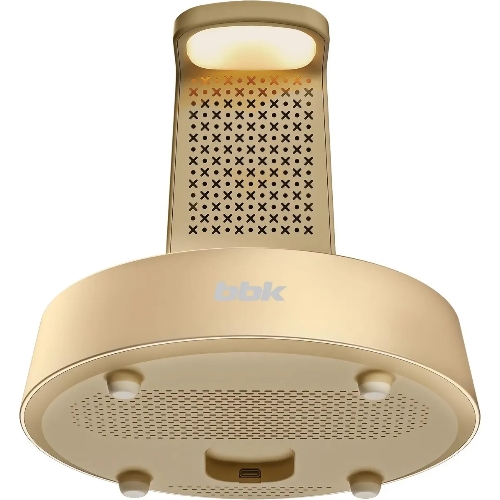 Портативная колонка BBK BTA1110 золотистый 10W 2.0 BT 10м 1800mAh