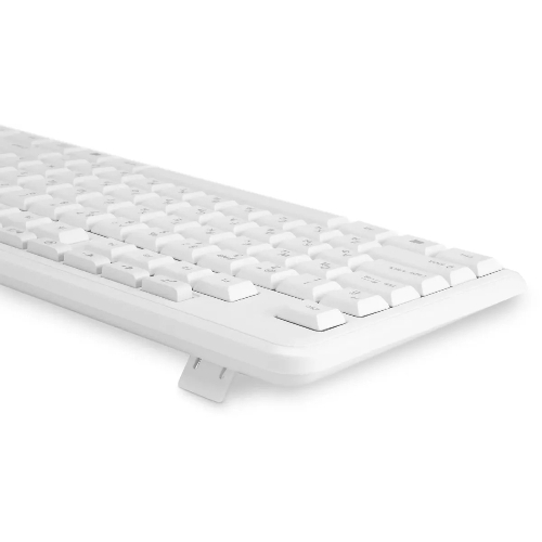 Клавиатура Oklick 305M проводная, USB Type-A, белый