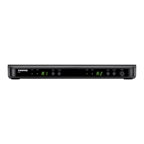 Микрофонная система SHURE BLX1288E/CVL-M17 беспроводная, двухканальная, с ручным передатчиком PG58 и петличным микрофоном CVL-B/C, частота UHF 662-686 МГц