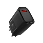 Сетевое зарядное устройство MORE CHOICE (4620202553416) NC09m 1USB 3.0A QC3.0 15W, черный