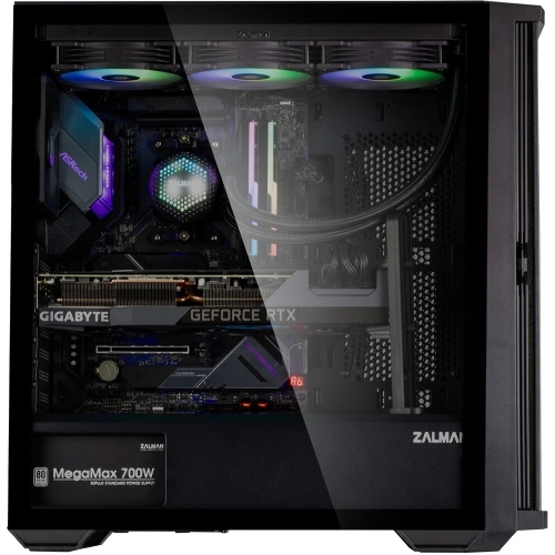 Компьютерный корпус ZALMAN Z10, ATX, черный, WINDOW, 2x3.5