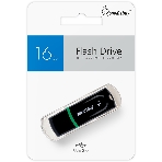 Флешка USB Smartbuy Paean черный (SB16 GbPN-K), 16Gb, USB 2.0, R/W 20/10, черный/зеленый