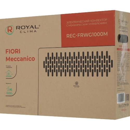 Конвектор электрический Royal Clima Fiori Meccanico REC-FRWG1000M 1000Вт белый