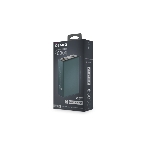Портативный аккумулятор OLMIO QX-20, 20000mAh, 22.5W, QuickCharge3.0/PowerDelivery, LCD, темно-зеленый