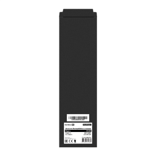 Источник бесперебойного питания (инвертор, синус, для котла) ExeGate SineTower SN-600.LCD.AVR.2SH 600VA/360W, чистая синусоида, LCD дисплей, AVR, 2*Schuko, линейно-интерактивный, черный