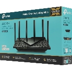 Роутер TP-Link Archer AX73 AX5400 Dual Band Wireless Gigabit Router, 1.5 GHz Tri-Core CPU, 1 GE WAN + 4 GE LAN ports, 1× USB 3.0 Port, support 1024-QAM, OFDMA, MU-MIMO, Airtime Fairness, Beamforming, 160MHz Channel Width, come with HomeShieldTM, support Russia PPTP/L2TP/PPPoE