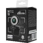 Веб-камера Ritmix RVC-250 2592x1944, 30 кадр/с, USB Type-A, микрофон, автоматическая фокусировка, универсальное крепление