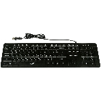 Комплект клавиатура+мышь Dialog Gan-Kata KMGK-1707U проводной, USB, 1600 DPI, чёрный