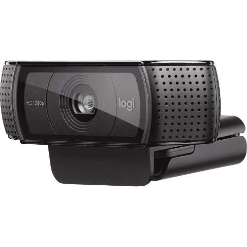 Веб-камера Logitech C920 1920x1080, 30 кадр/с, USB Type-A, микрофон (2 шт, шумоподавление), автоматическая фокусировка, автоосвещение, универсальное крепление