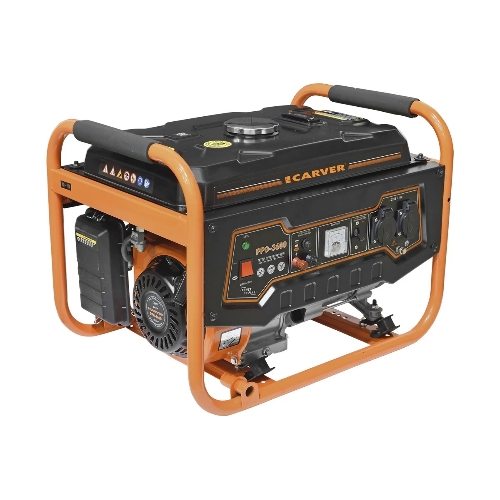 Электрогенератор бензиновый Carver PPG-3600, 2.8 кВт, 67 дБ, 40 кг