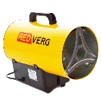 Тепловая пушка газовая RedVerg RD-GH12 1200Вт желтый/черный