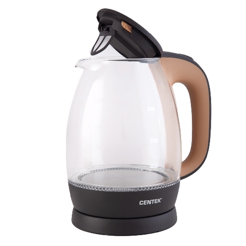 Чайник электрический Centek CT-0056 кофейно-бежевый, 1.7 л, 2200 Вт, (в уп. 6 шт)