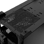 Компьютерный корпус без блока питания HSPD M340, Mesh Mid Tower, черный, TG, 0.5 SPCC, no fans, mATX, mITX, 165/350/200мм, 2x2.5
