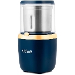 Кофемолка Kitfort KT-769 сист.помол.:ротац.нож темно-синий