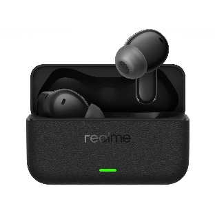 Наушники TWS Realme Buds T500 Pro черный, внутриканальные, Bluetooth, активное шумоподавление, до 56 ч